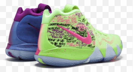 Kyrie 4 U201cconfettiu201d - Round Toe Png,Confetti Falling Png