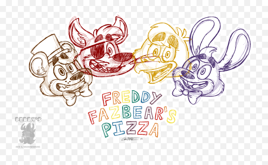 Freddy Fazbears Pizza - Fictional Character Png,Freddy Fazbear's Pizza Logo