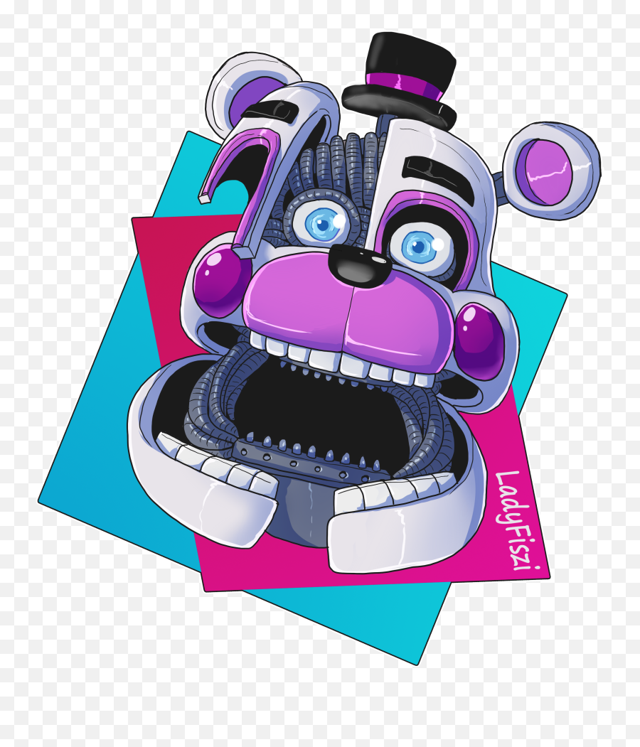 Funtime Freddy Portrait - Count The Ways Funtime Freddy Render Png,Funtime Freddy Png