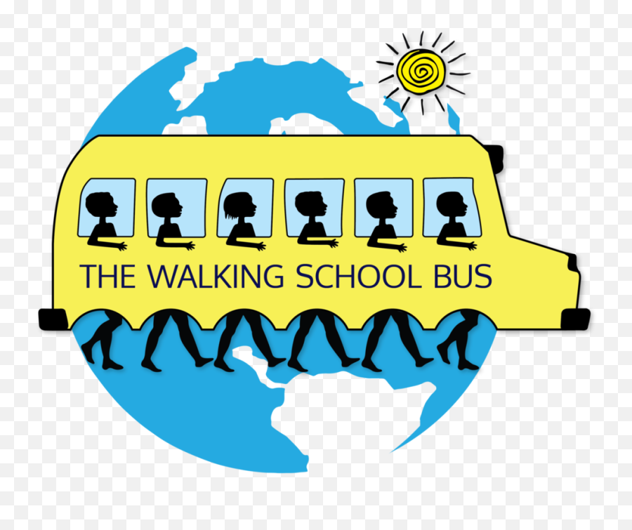 Tanooja Negi U2014 The Walking School Bus - Walking School Bus Logo Png,School Bus Transparent