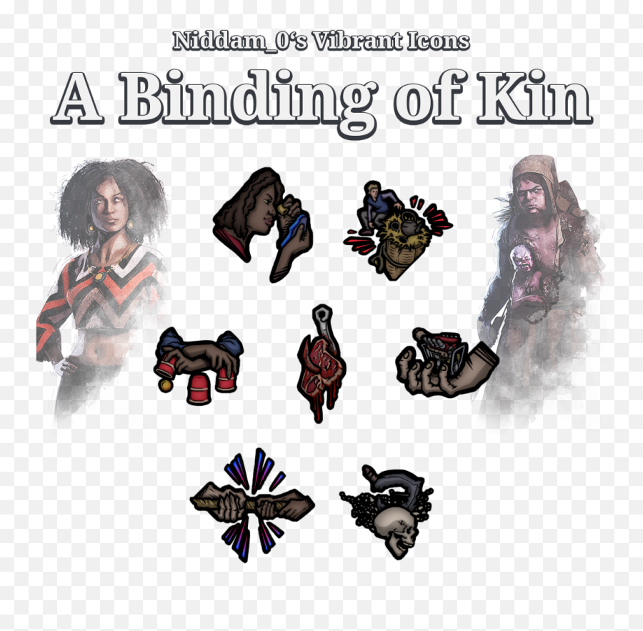 Wip Icon Pack A Binding Of Kin Update For Niddam0u0027s - Language Png,Meme Icon