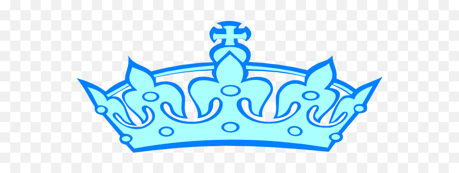 Crown Clipart Blue Picture 1809 - Crown Clip Art Png,Crown Cartoon Png