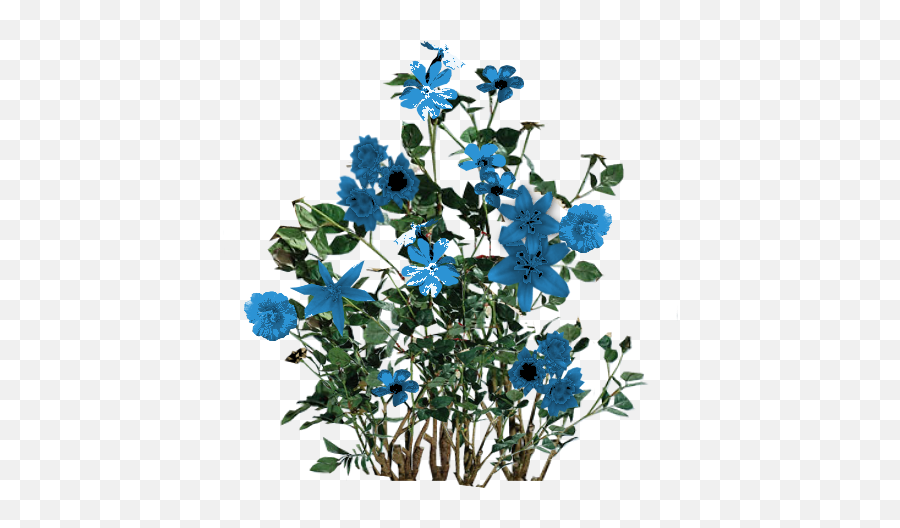 Blue Flowers High Quality Gilbert Cameron Ka10 - Flower For Photoshop Png,Blue Flowers Png