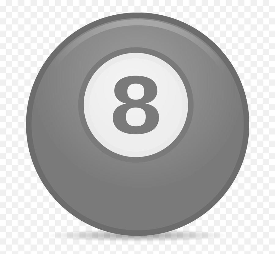 Symbol Billiard Ball Eight Png - Solid,8 Ball Icon