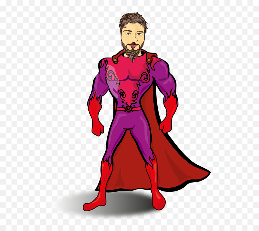 Super Man Hero Superhero - Free Vector Graphic On Pixabay Superhero Png,Super Hero Png