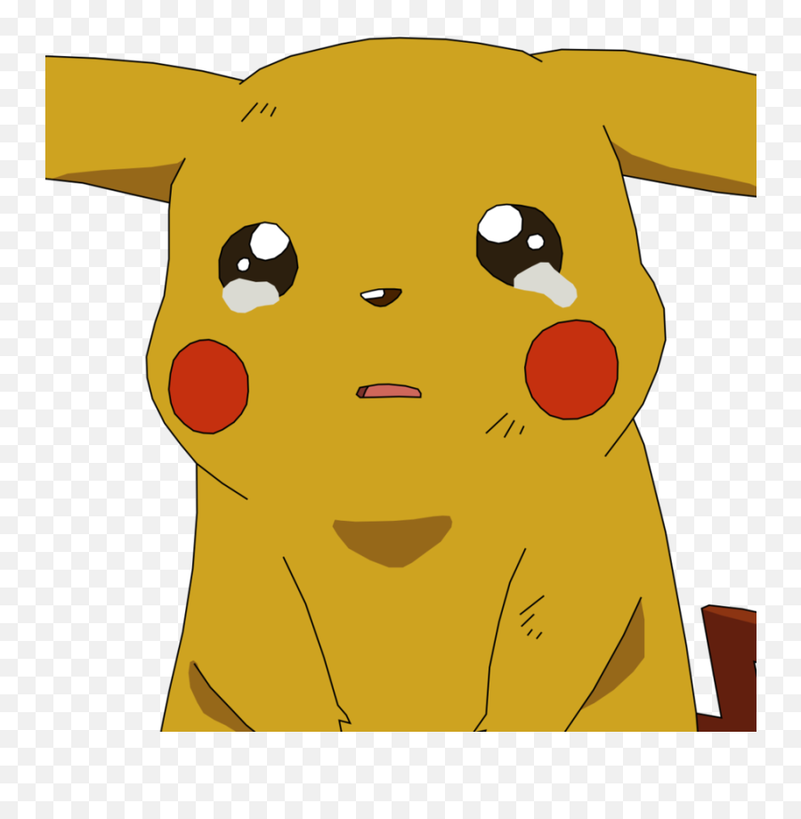 Download Pikachu Pokemon And Sad - Sad Pikachu Transparent Png,Pikachu Png Transparent