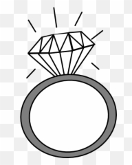 Library Of Engagement Ring Clipart - Free Wedding png