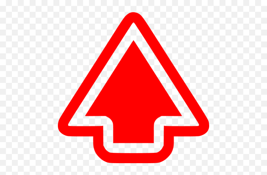 Red Arrow Up Icon - Dot Png,Red Arrow Icon Png