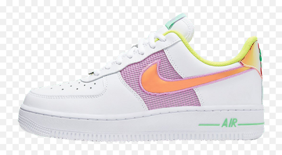 Nike Air Force 1 Pastel White - Round Toe Png,W900 Icon
