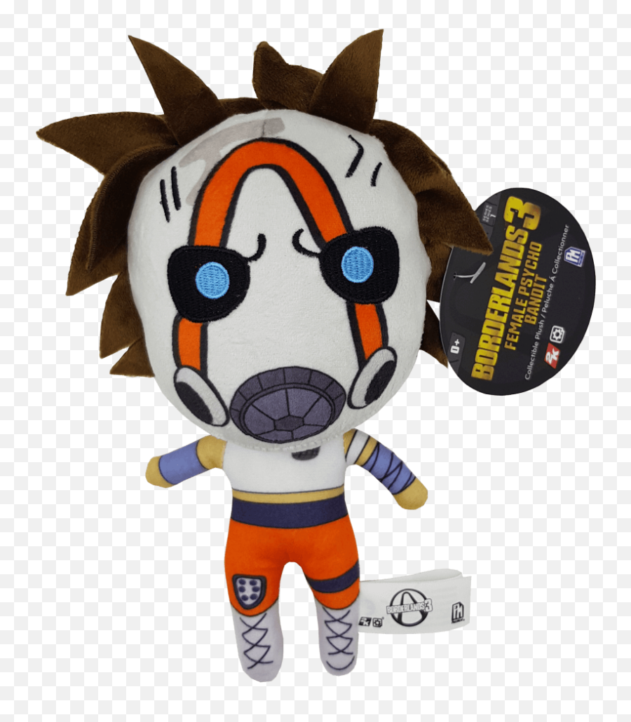 Boderlands 3 Collectible 7 Plush - Female Psycho Bandit Borderlands Png,Claptrap Icon