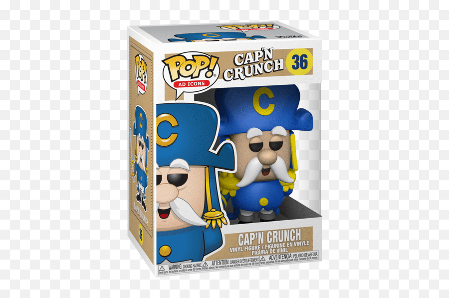 Funko Ad Icons Quaker Oats Captain - Cap N Crunch Funko Png,Quaker Icon