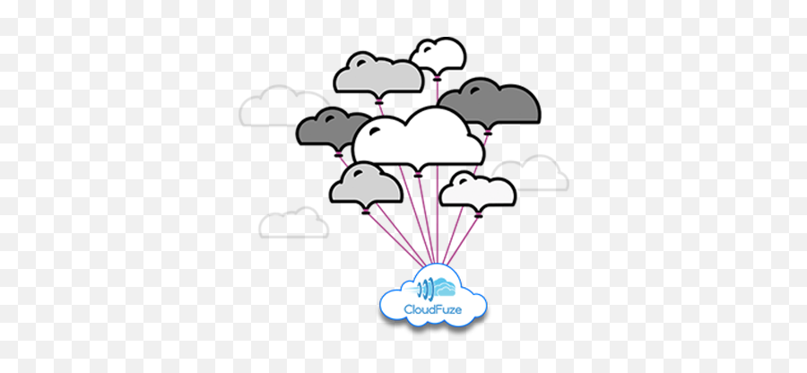 Effectively Manage Multiple Clouds U2013 Itu0027s Possible - Cloudfuze Clip Art Png,Cartoon Cloud Transparent
