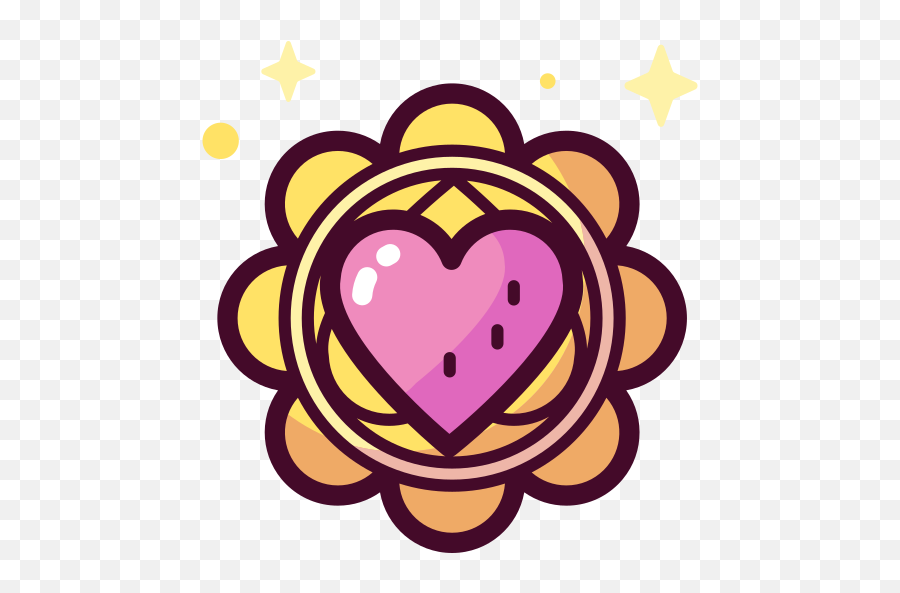 Heart - Free Shapes And Symbols Icons Flower Smile Png,Pink Heart Icon Png