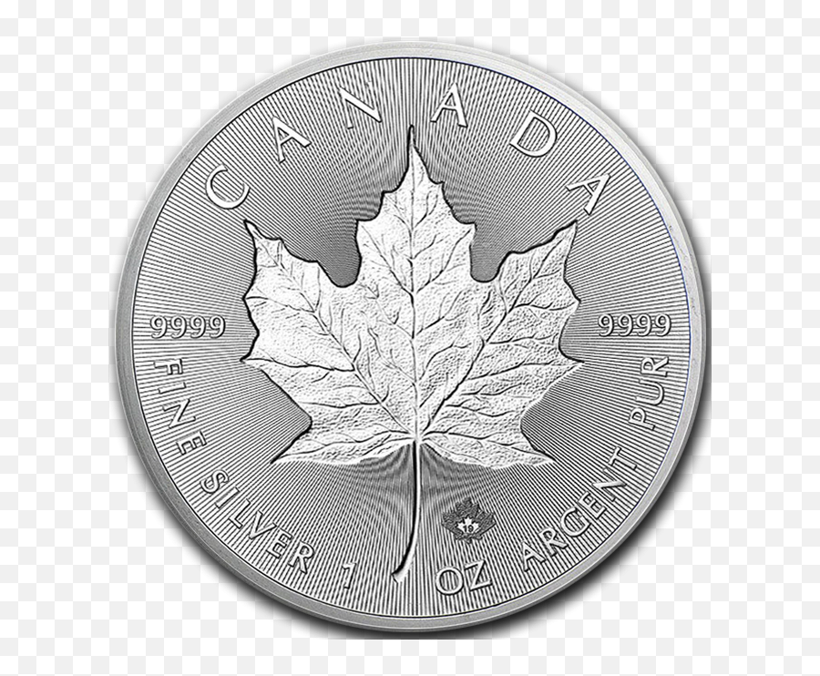 Canada 2019 - Maple Leaf Incuse Ag9999 1oz Kurowski Metals Incuse Maple Leaf Coin Png,Canada Maple Leaf Png