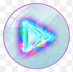 Icon Play Sticker By Blue Jacket Faith - Play Store 3d Icon Png