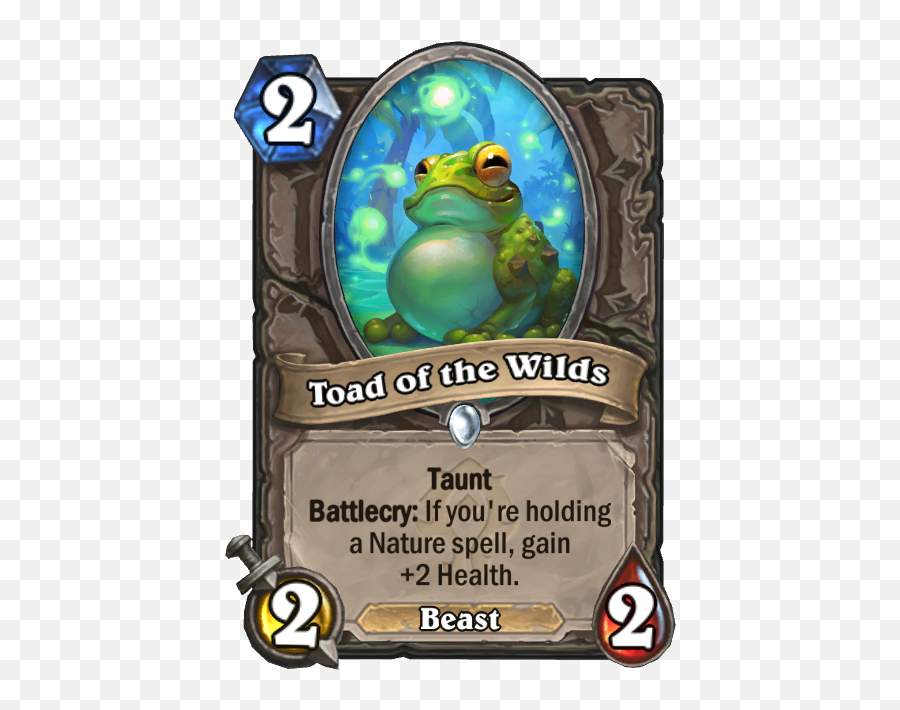 Refining Aggro Taunt Druid To Top 100 Legend Competitivehs - Toad Of The Wilds Hearthstone Png,Toad For Oracle Icon