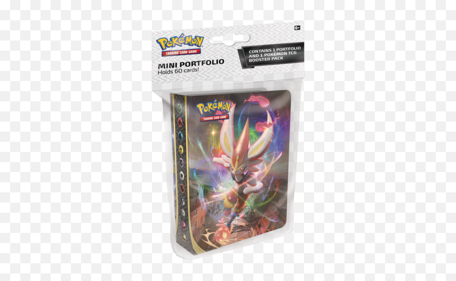 Pokemon Sword U0026 Shield Rebel Clash Mini Binder - Pokemon Pokemon Card Binder Mini Binder Png,Cardfight Vanguard Sword Icon