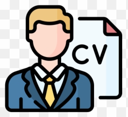 Download Cv Icon Special Lineal Color Style - Third Party Acess Png