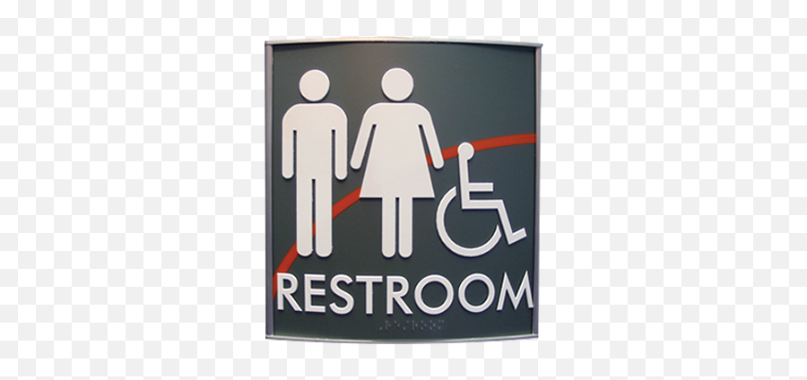 Bathroom - Signsforbusiness4 Vista System Gender Neutral Washroom Sign Png,Bathroom Sign Png