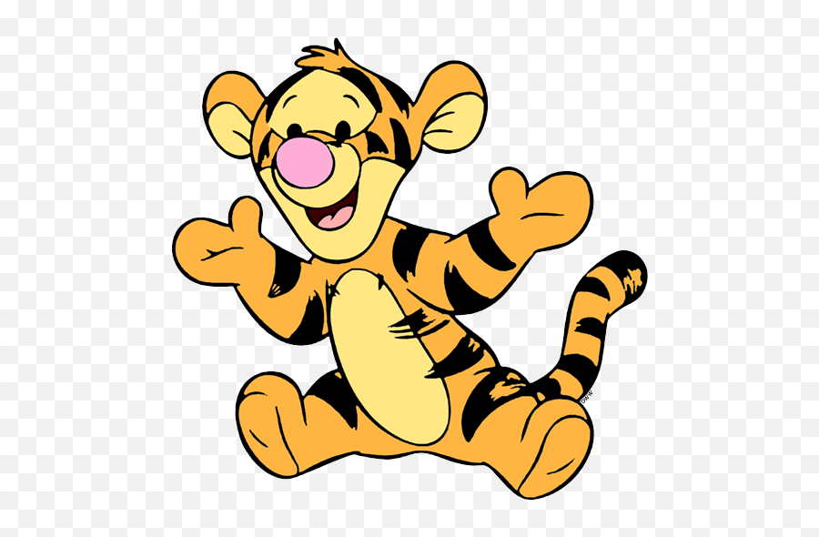 Winnie The Pooh Eeyore Clipart - Baby Tiger Winnie The Pooh Png,Pooh Png