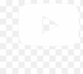 White Youtube Logo Transparent Background Posted By Sarah - Zwart Wit png