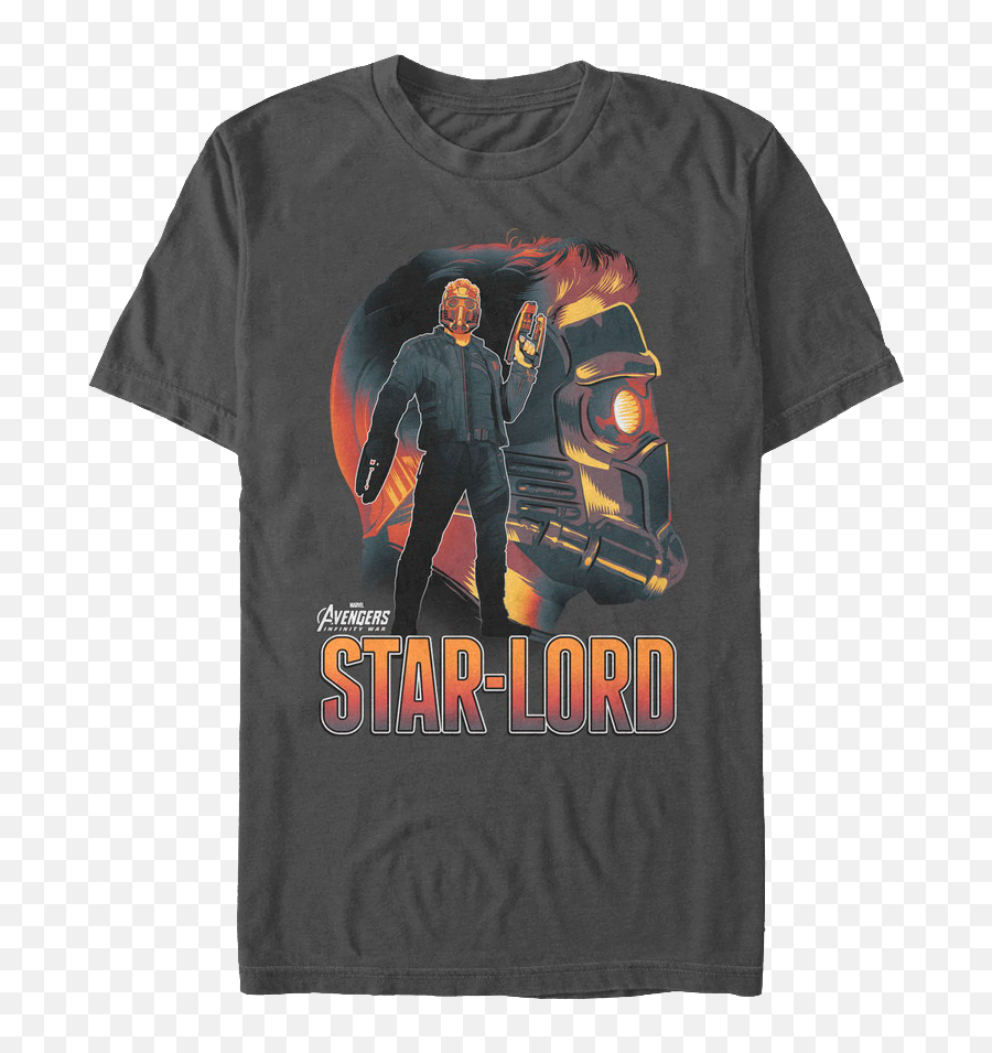 Star - Lord Avengers Infinity War Tshirt Polos De La Banda Queen Png,Starlord Png