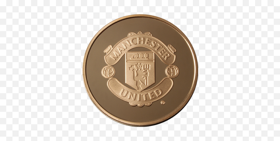 Download Manchester United 14oz Gold Medallion - Manchester Manchester United Full Hd Png,Manchester United Logo