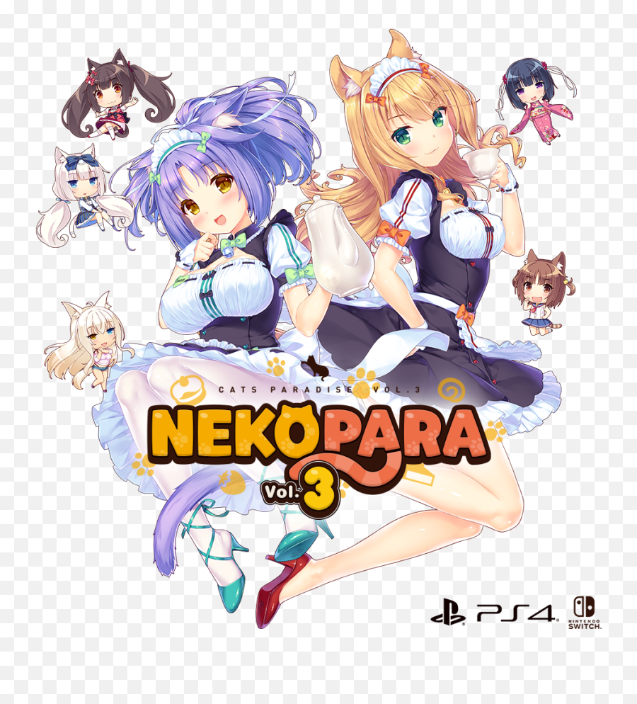 Nekopara Vol - Nekopara Vol 3 Cover Png,Nekopara Logo