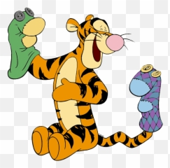 Library Of Tigger Springs Graphic Black And White Png Files - Winnie The Pooh Tigger,Tigger Png