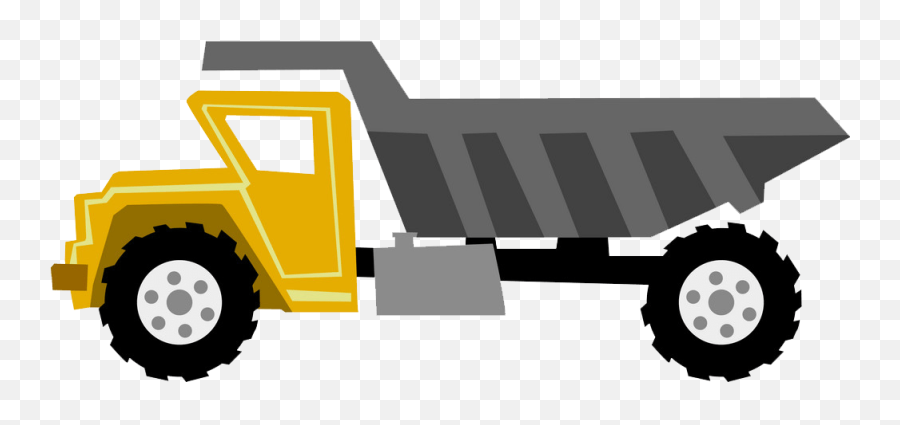 Simple Dump Truck Png Transparent - Clipart World Illustrations Of Cars,Dump Truck Icon
