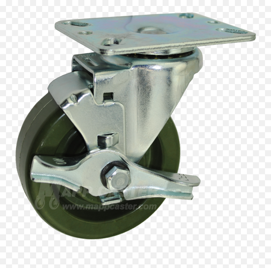 4u201d Bakery Rack Oven Casters With Easy Rolling Ball Bearings - Set Of 4 Two Brakes Lever Png,Icon Vulcan Ii