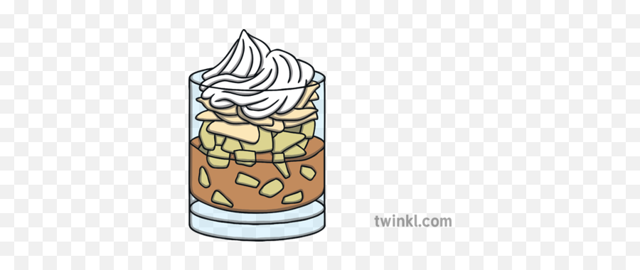 Fall Apple Pie Cup Recipe Illustration - Twinkl Gelato Png,Apple Pie Png