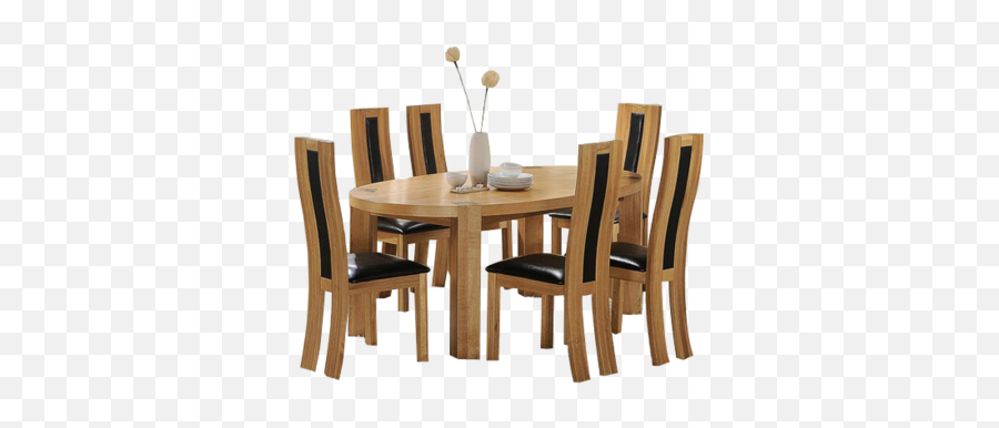 Png Zeus Oval Dining Table 41421 - Free Icons And Png Furniture Dining Table Png,Wood Table Png