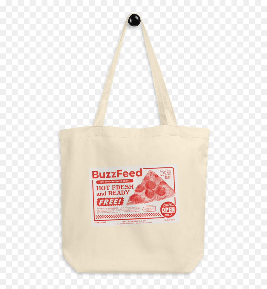 Buzzfeed Pizza Coupon Tote Bag - Tote Bag Png,Plastic Bag Png