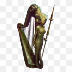 Self - Playing Harp Harry Potter Wizards Unite Wiki Gamepress Harry Potter Mermaid Harp Png,Harp Png