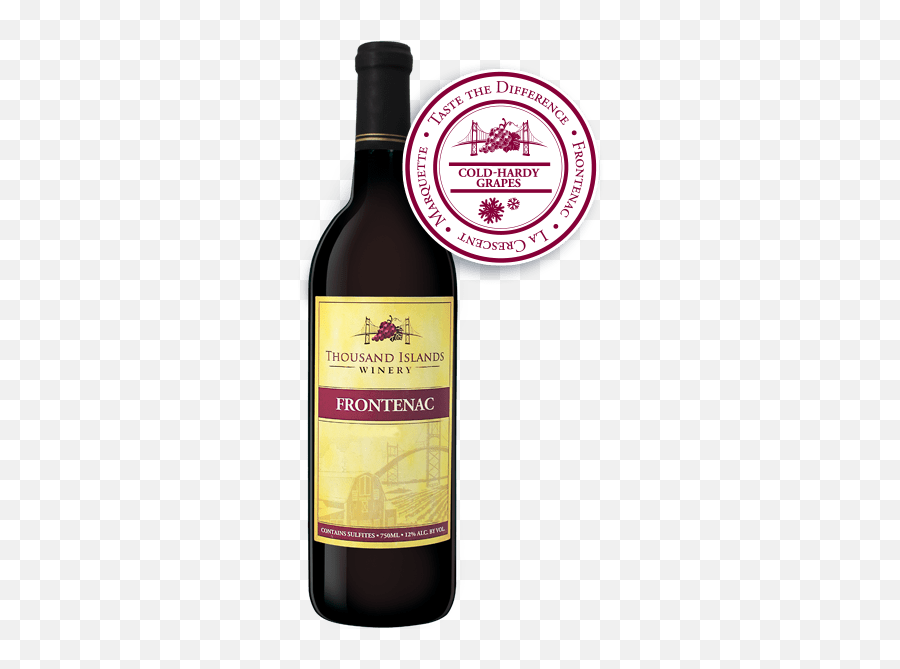 Frontenac U2013 Thousand Islands Winery - Wine Png,Wine Bottle Transparent Background