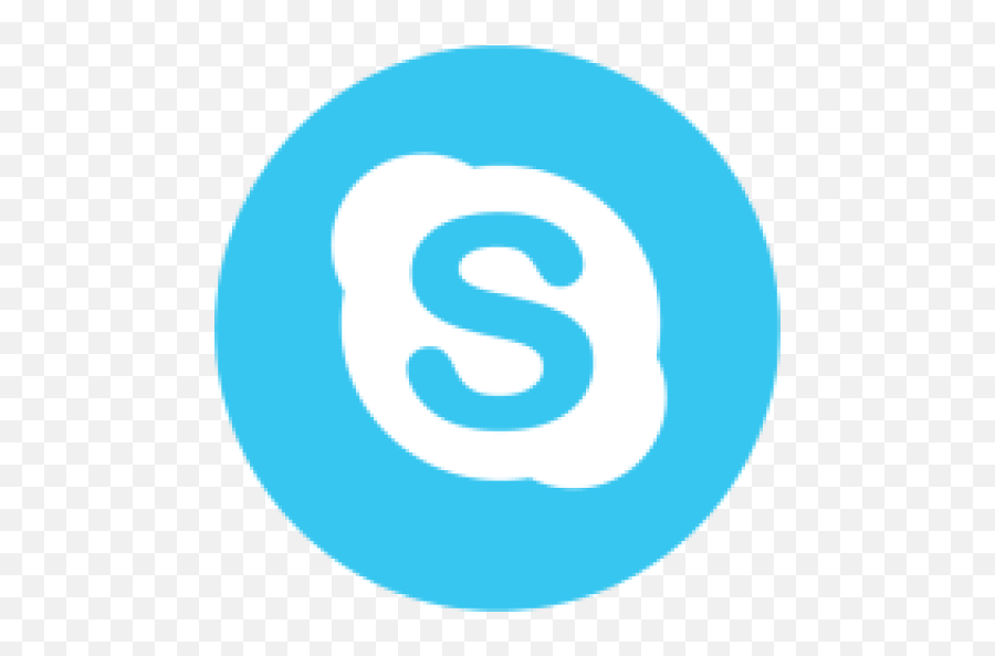 Skype Logo Icon Free Download - Logo Twitter Png Transparente,Skype Logo Png