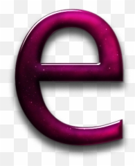 E Pink Transparent Png Clipart Free - Circle