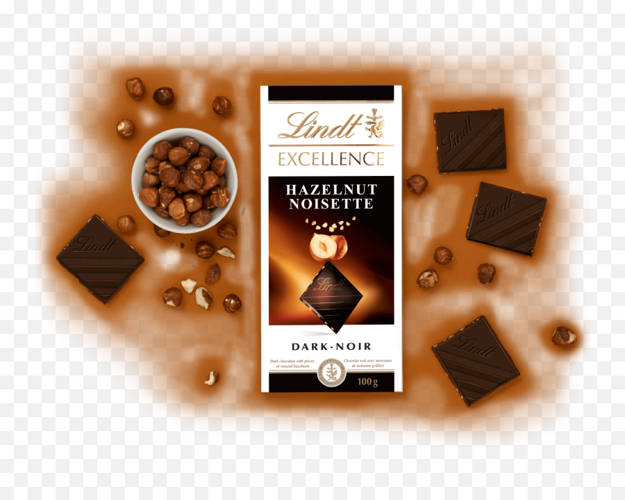 Lindt Excellence Hazelnut - Dark Chocolate Slabs South Africa Png,Hazelnut Png