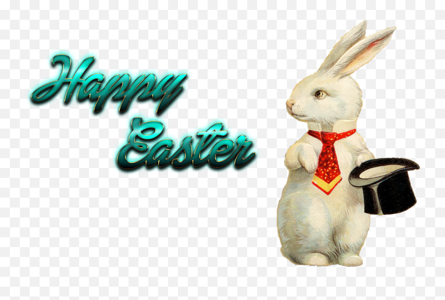 Happy Easter Png Images - Domestic Rabbit,Happy Easter Png
