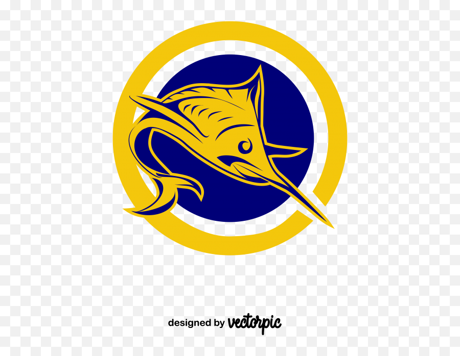Marlin Fish Logo Free Vector - Marlin Png,Fish Logo