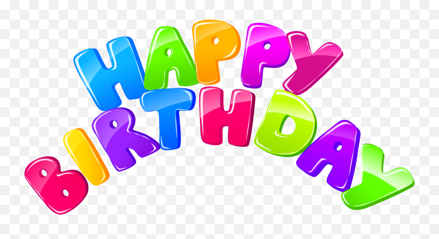 Happy Birthday Transparent Png - Clip Art Happy Birthday,Happy Birthday Logos