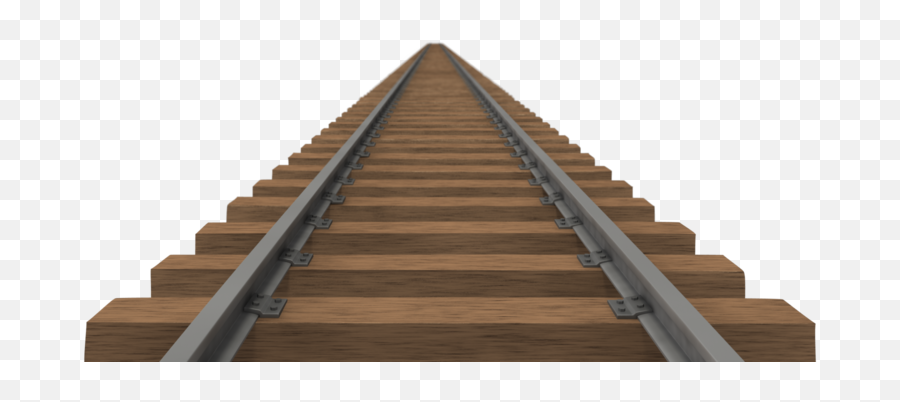 Download The Myth Of High Speed Rail - Rail Road Clip Art Png,Railroad Tracks Png