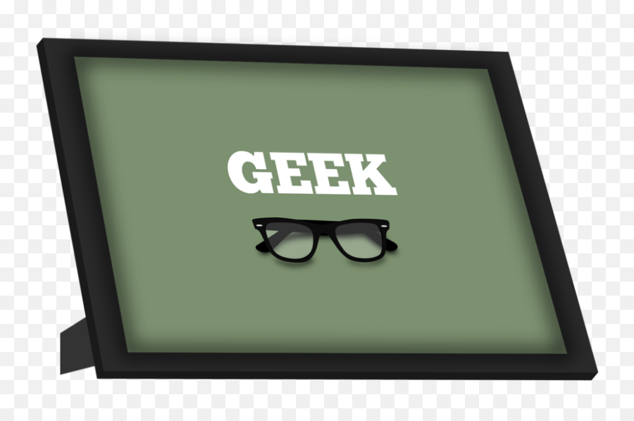 Geek Specks Framed Art - Glasses Png,Specks Png