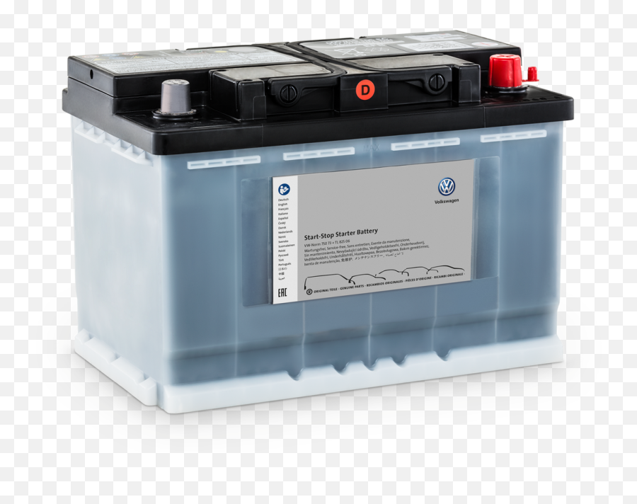 Volkswagen Genuine Battery Vw Replacement - Volkswagen Ameo Petrol Battery Png,Car Battery Png