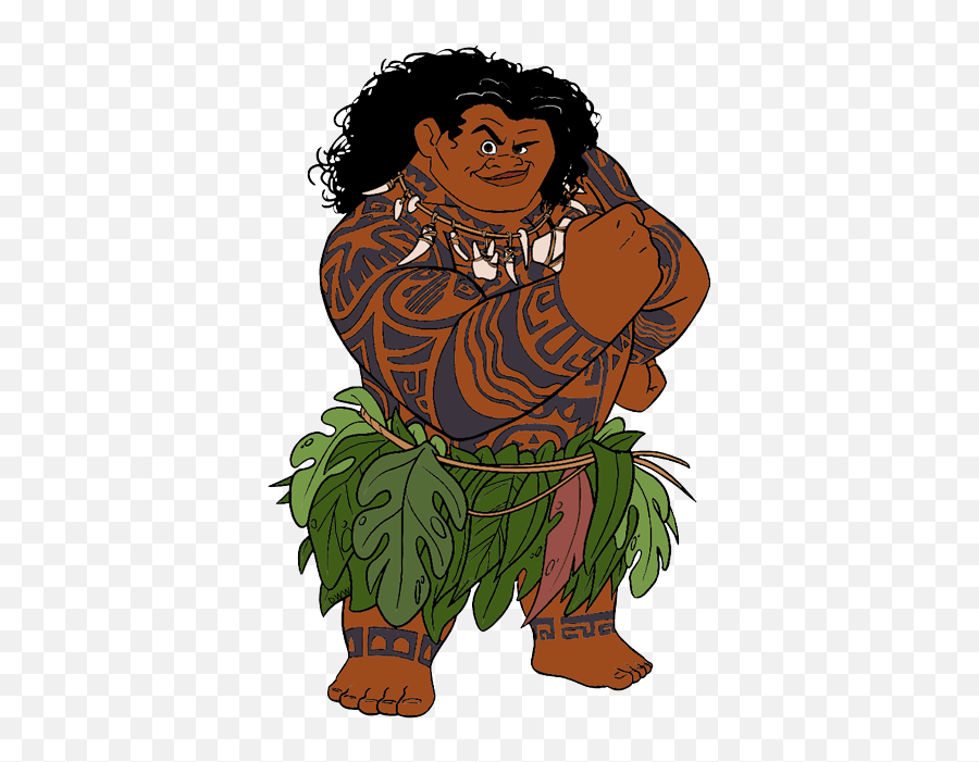 Free Moana Clipart Download Clip - Maui In Moana Coloring Png,Moana Transparent Background