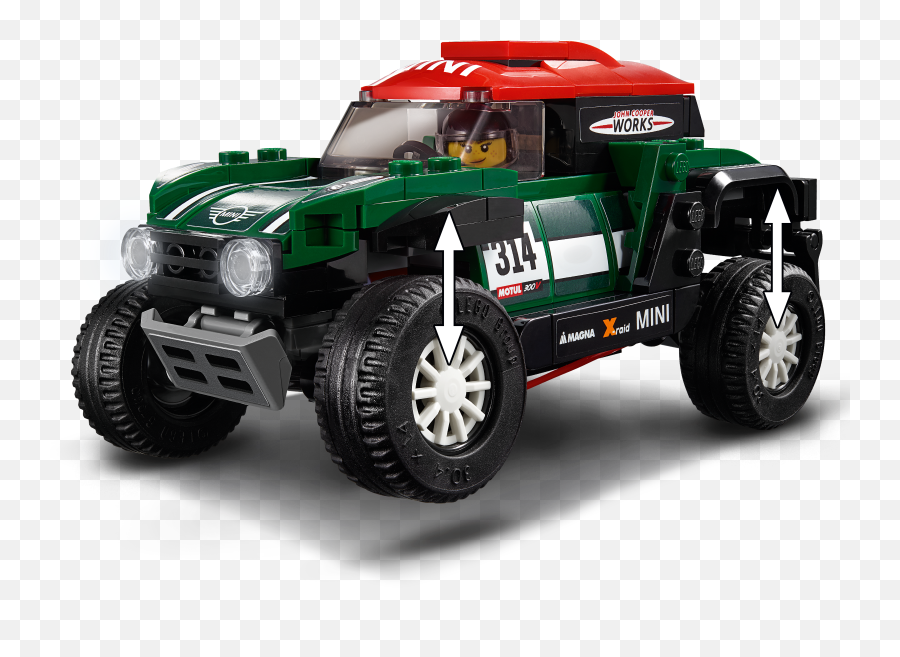 1967 Mini Cooper S Rally And 2018 John Works Buggy 75894 Speed Champions Buy Online - Lego Speed Champions Mini Cooper Rally Car Png,Mini Cooper Png