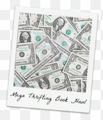 Download One Dollar Bills - PNG Image with No
