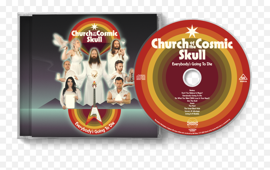 Preorder Everybodyu0027s Going To Die Compact Disc - Church Of Church Of The Cosmic Skull Going Png,Compact Disc Png