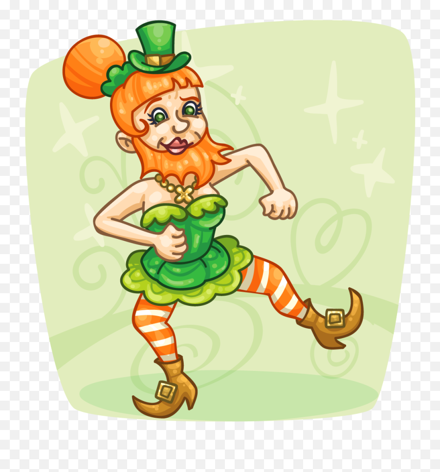 Download Mustache Beard Clipart Png - Cartoon Png Image With Leprechaun,Cartoon Beard Png